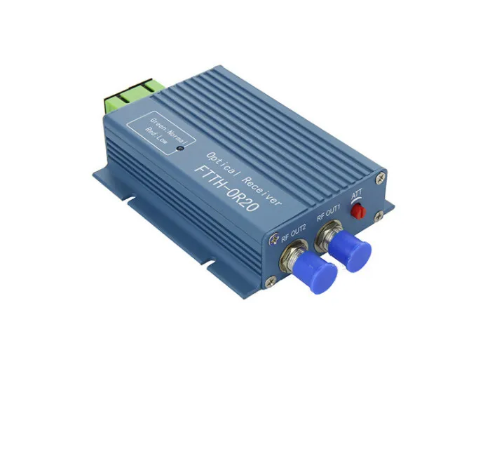 10 шт. CATV приемник FTTH AGC Micro SC APC дуплексный разъем с 2 выходными портами WDM для PON FTTH OR20 CATV волоконно-оптический приемник