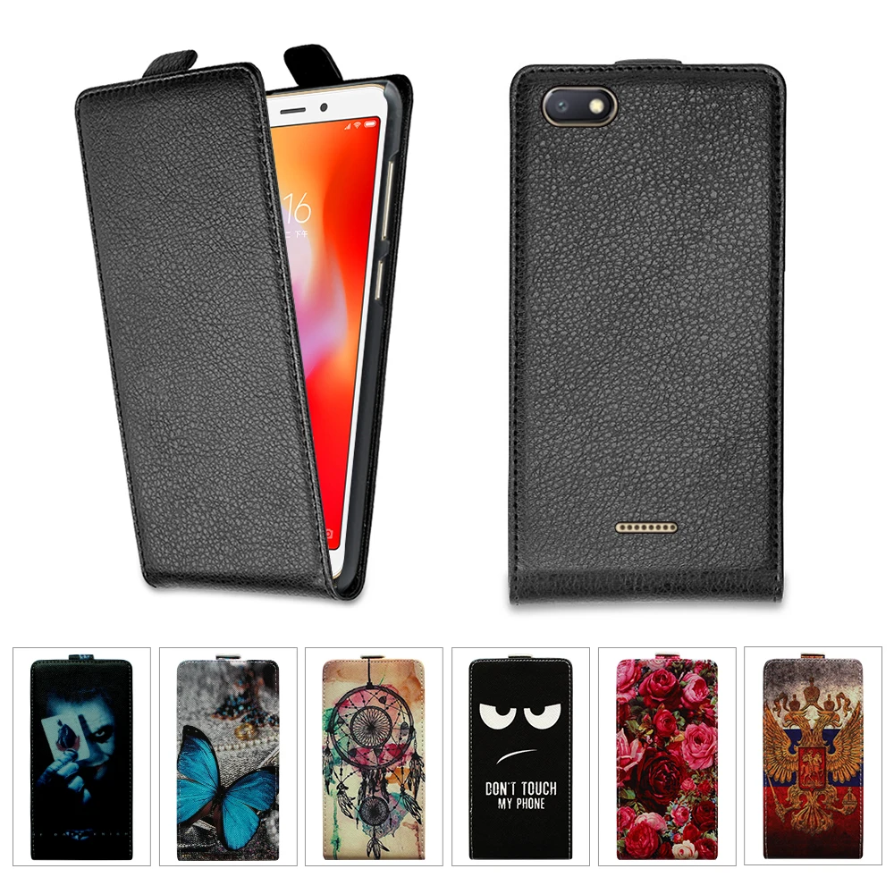 Новое поступление Роскошный чехол для Xiaomi Redmi 6A флип кожаный 6 A 5 45 дюймов