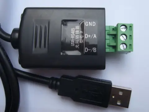 1 шт. промышленный Оптический изолированный преобразователь FT232RL USB в RS485, защита от перенапряжения 600 Вт