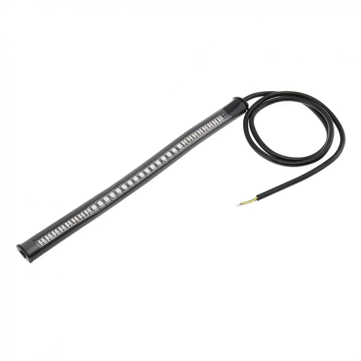 12V LED Waterproof Strip Flexible Light Bar Motorcycle Tail Brake Driving Lamp Cornering Turn Signal |