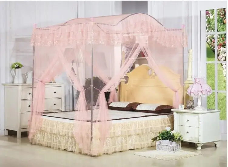 С 22 мм кронштейном/держателем кружева принцесса постельные принадлежности навес