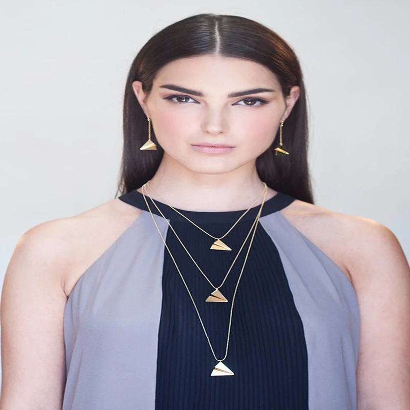 Европейские и новые простые модные серьги ручной работы в виде бумажных