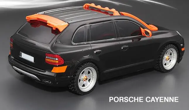 RC ONROAD fOURING DRIFT CAR BODY 195 мм для HPI KYOSHO HRAXXAS 1/10 Car Shell PPORSCHE CAYMAN CAYENNE SUV 190 * FINISH|Детали и