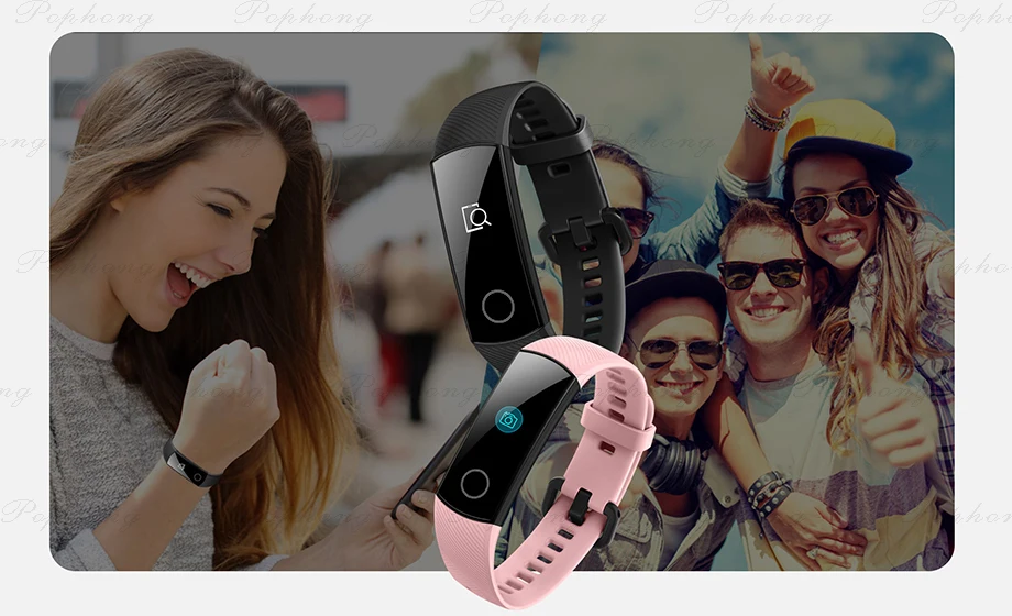 Huawei Honor Band 3 Honor band 4 смарт-браслет 5ATM водонепроницаемый для плавания фитнес-трекер умные часы пульсометр