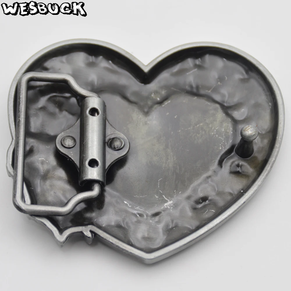 WesBuck Фирменная Высококачественная 3D Красная любовь розы модная пряжка ремня с PU