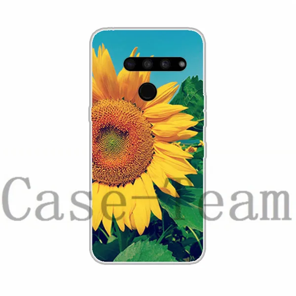 ТПУ чехол для LG G8s ThinQ мультфильм смешанные модели и дизайн |