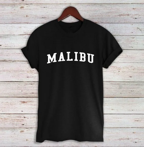 Футболка Sugarbaby Malibu футболка Калифорния модные повседневные топы с коротким