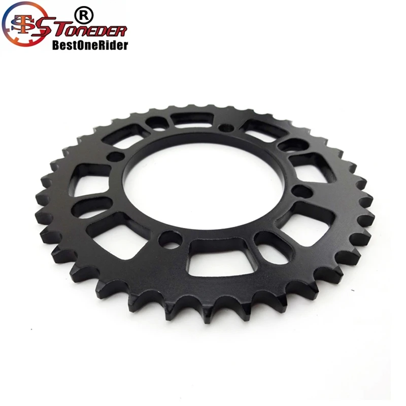 Задняя зубчатая Звездочка STONEDER 428 76 мм 37 для 50cc - 190cc CRF50 SSR YCF IMR Atomik Thumpstar BSE Apollo Kayo DHZ