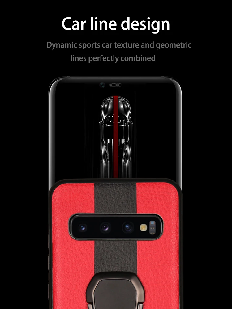 Автомобильный чехол для телефона для samsung S10 плюс S7 S8 S9 Note 8 9 A5 J5 J7 A7 A8 J6 A70 A50 A40 A30 модные Вращающийся Кронштейн кольцо