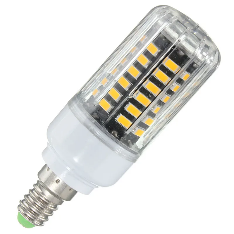 E27 E14 кукурузная лампа светильник ампулы светодиодный лампада led точечный 5736 SMD 56