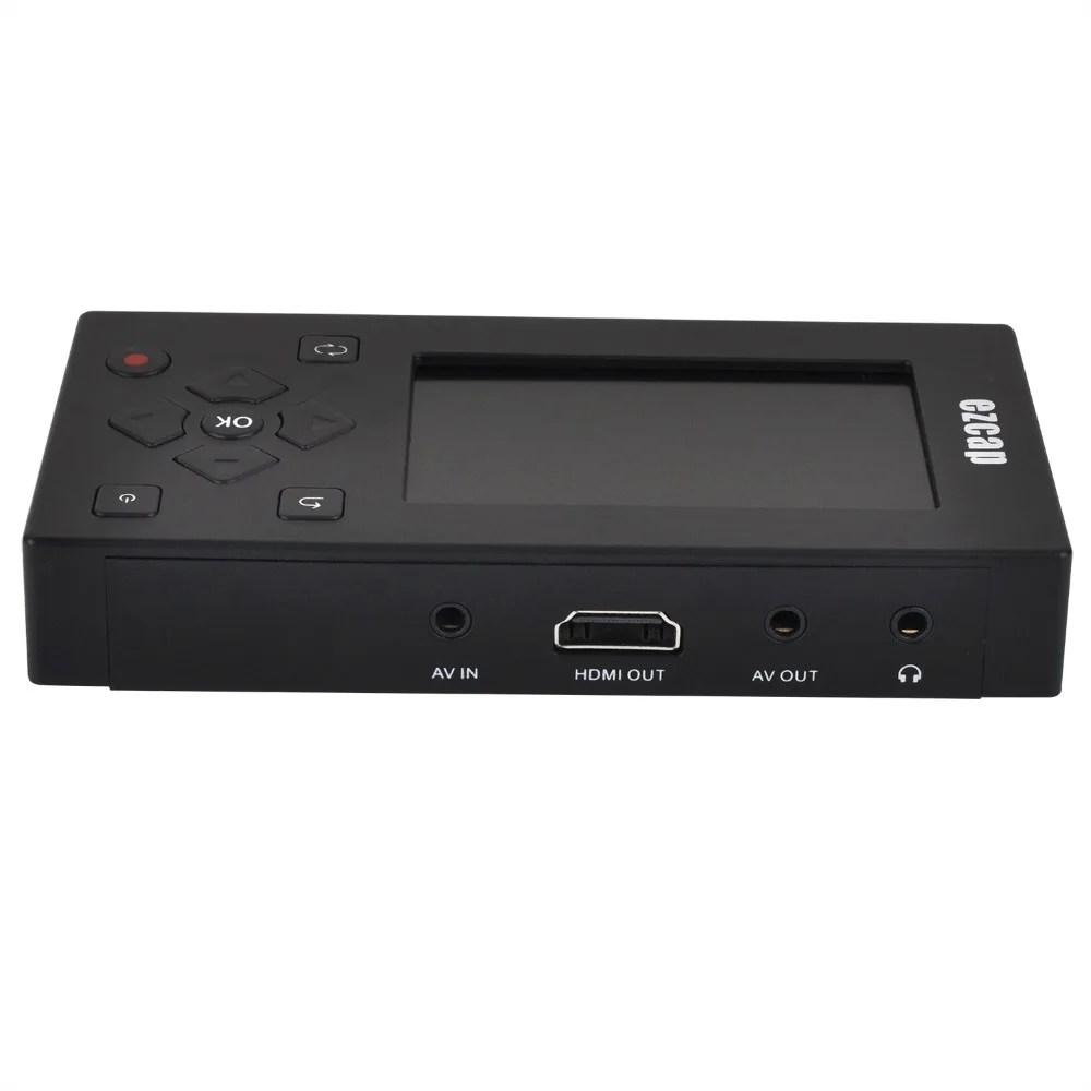 AV видео Аудио Захват рекордер конвертер записи аналоговый VHS видеокамера DVD VCD DVR к SD 3 ''lcd воспроизведение HDMI выход
