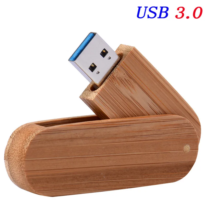 JASTER USB 3,0 деревянный логотип на заказ вращающийся деревянный USB флеш-накопитель Флешка карта памяти, Флеш накопитель 4GB16GB 32GB usb креативный - Цвет: Carbonized bamboo