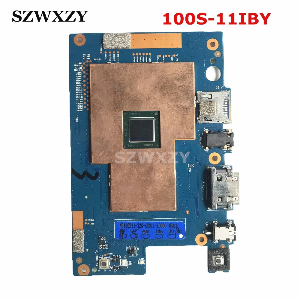 Высококачественная материнская плата для планшета lenovo Ideapad 100S-11IBY SR1UB Z3735F 32G/2G 1,33 GHz NB116BT1-MB-V11 FRU 5B20K38932 Win10