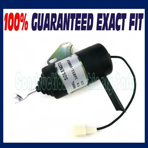 Новый Электромагнит Kubota Stop BX24 BX25(S/N&lt= BVZ999) 16851 60014|solenoid shut off valve|solenoid hydraulicsolenoid operated