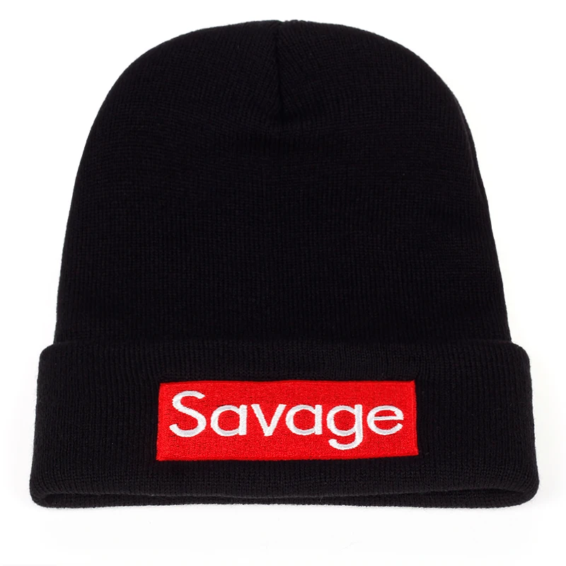 Шапки бини Savage зимние лыжные шапочки для женщин и мужчин вязаные фирменные шапки