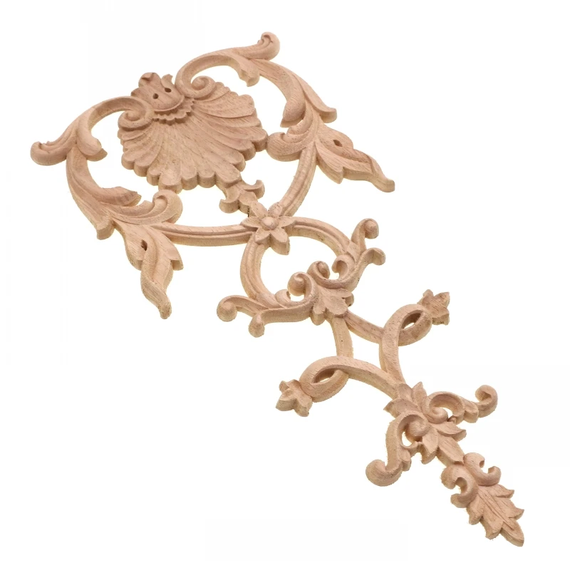 Runbazef деревянной отделкой ТВ Задний план украшения стены резьба по дереву цветок