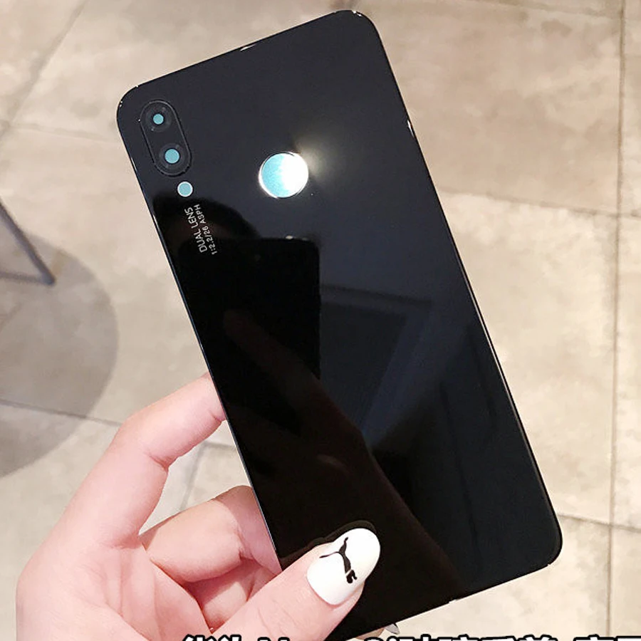 Оригинальная 3D стеклянная задняя крышка батарейного отсека для huawei nova 3i nova 3i(P Smart+) Крышка батарейного отсека Крышка дверного корпуса Запасные части рамка камеры