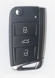 Чехол для ключей автомобиля из углеродного волокна для VW Volkswagen Golf 4 5 6 Bora Jetta POLO Passat B5 B6 Skoda Superb Octavia Fabia SEAT Ibiza Leon