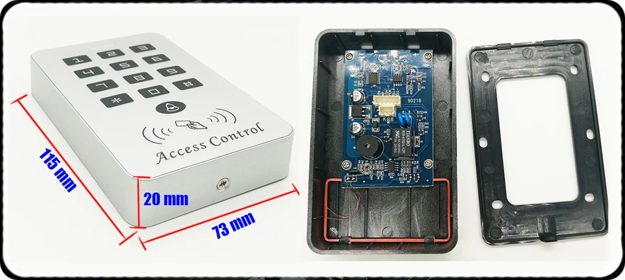 125 кГц клавиатура автономная rfid карта система контроля допуска к двери