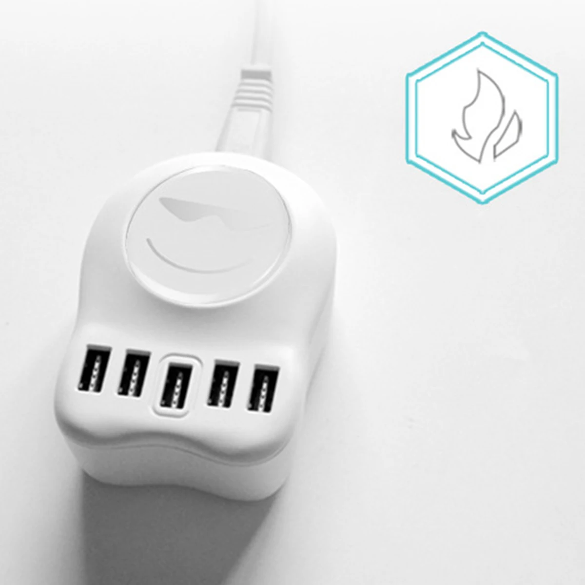 Зарядное устройство SOONHUA с 5 USB-портами и кабелем питания В 100 А | Мобильные
