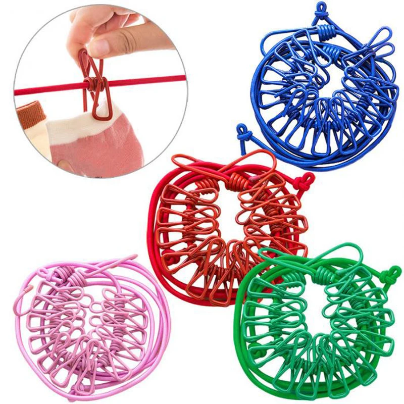 Портативная ветрозащитная вешалка для одежды сушильная стойка верхняя одежда