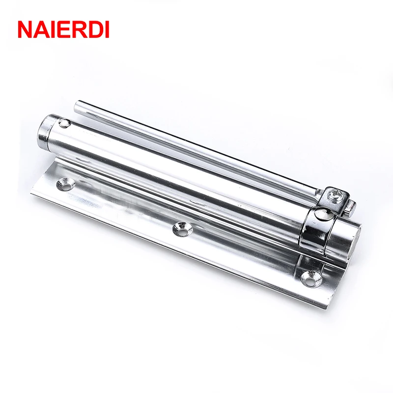 Алюминиевый Дверной доводчик NAIERDI 50кг с автоматическим пружинным креплением|door