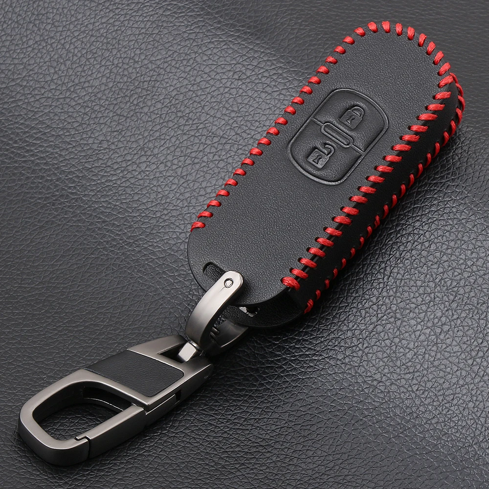 Мужской кожаный брелок для автомобильного стайлинга Smart 2 Защитные чехлы ключа