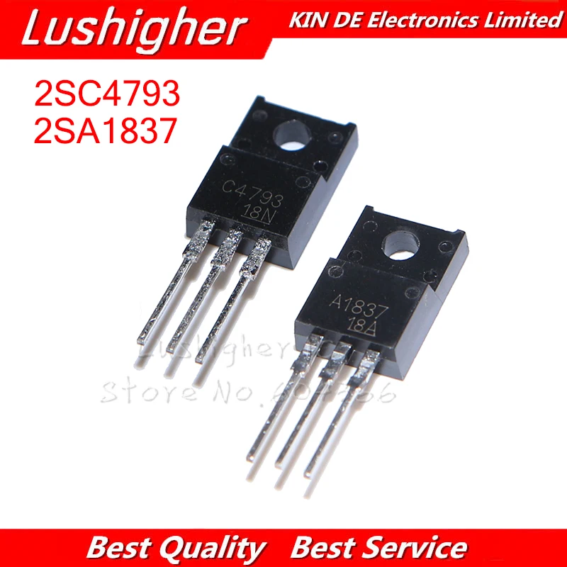 10 шт. 2SC4793 TO220 + 2SA1837 220 пар C4793 A1837 новый оригинальный|p p|shipping free |
