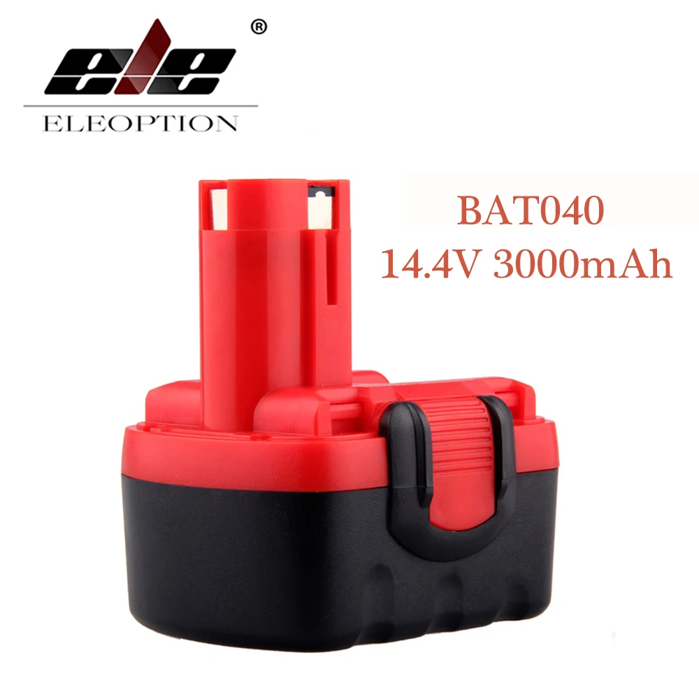 ELEOPTION 3000 мАч 14.4 В Ni-MH Перезаряжаемые Батарея для Bosch BAT038 BAT040 BAT140 BAT159 BAT041 3660 К пакет