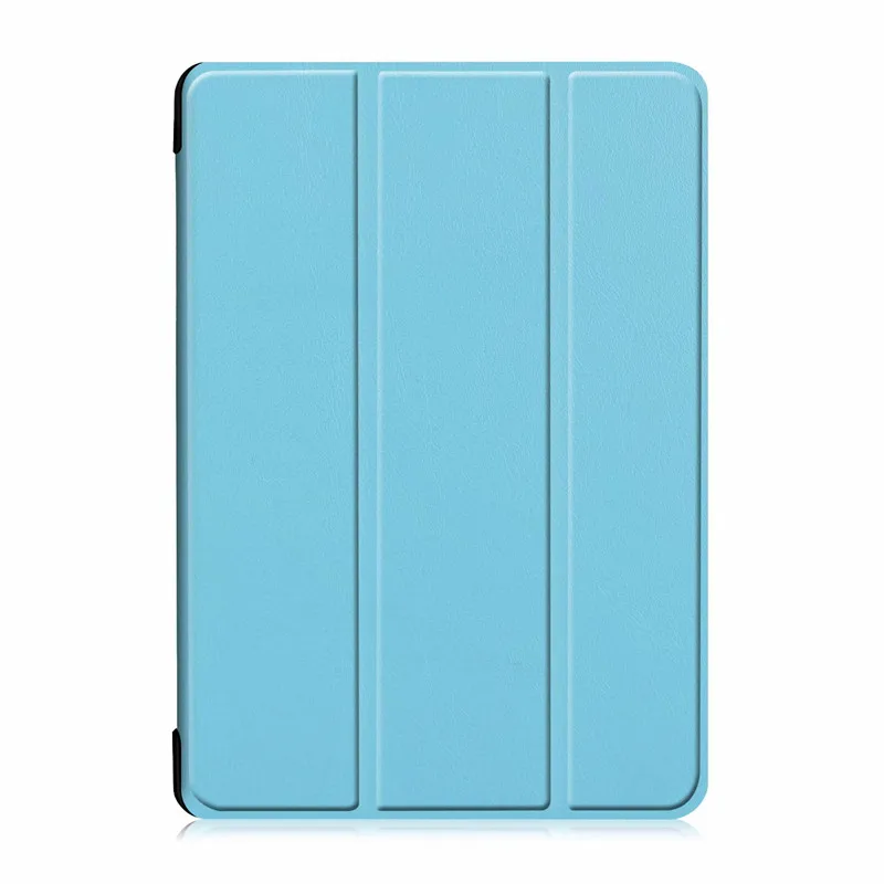 sky blue-ka-si-te Для lenovo Tab M10 TB-X605F чехол трехкратный Магнитный чехол с принтом Tab M10 M 10X605 X605f защитный чехол для планшета - Цвет: sky blue-ka-si-te