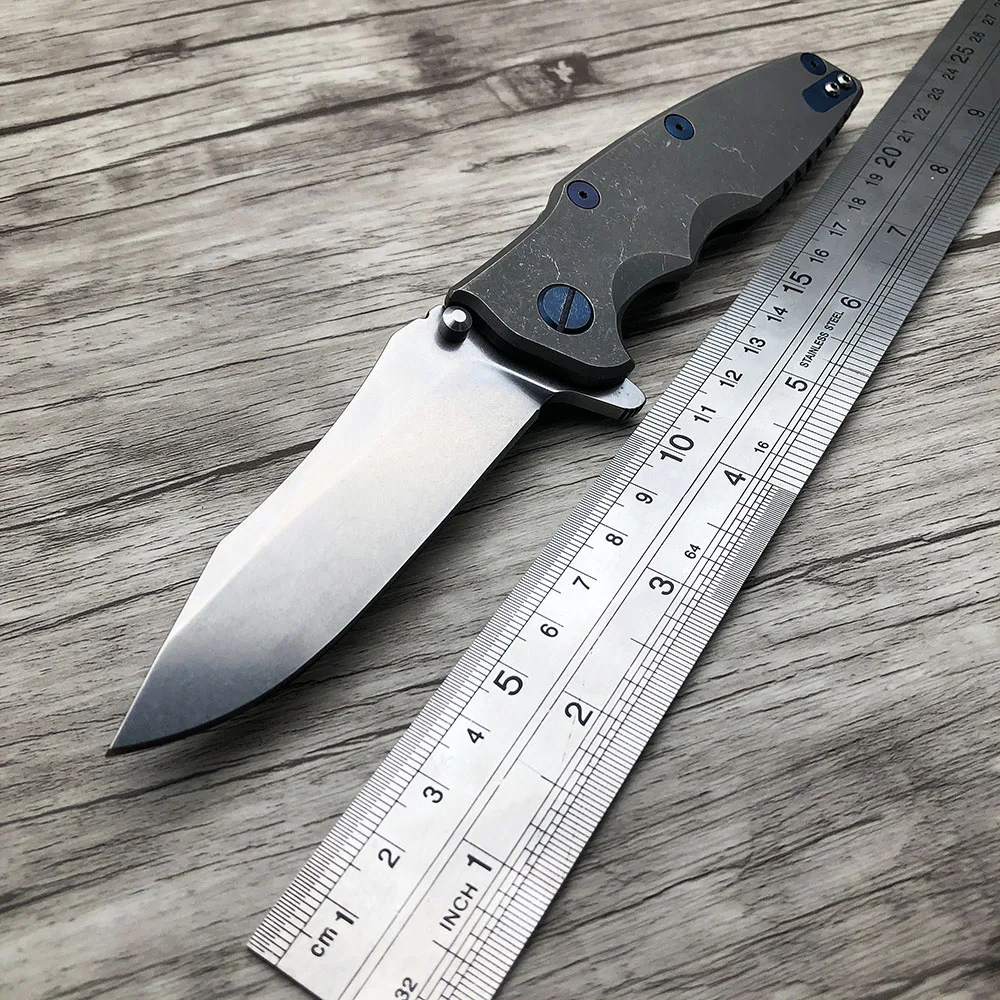 ZZSQ ZT 0392 тактические складные ножи M390 лезвие титановая ручка шарикоподшипник