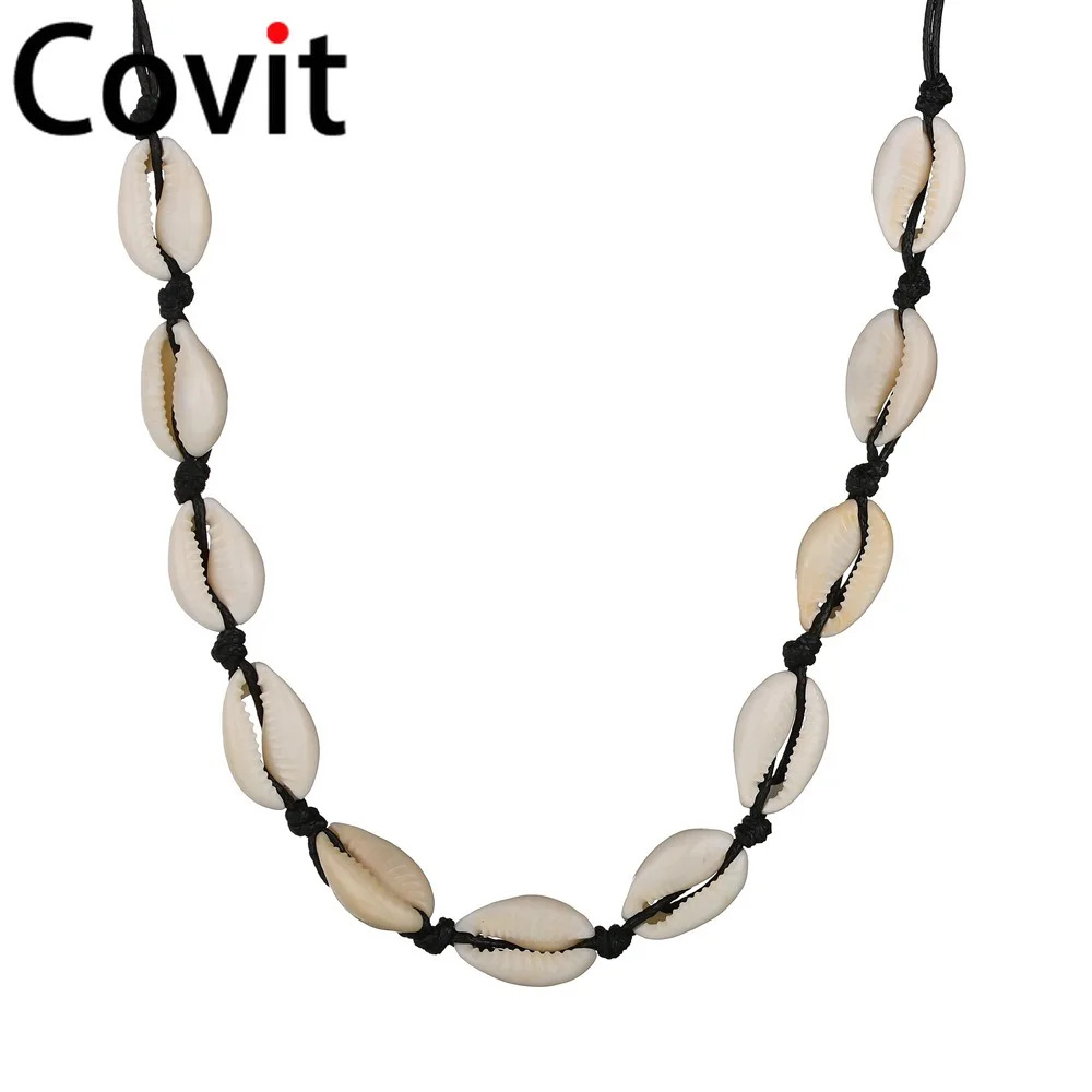 Covit 2019 Новое поступление натуральная ракушка ожерелье для женщин богемные