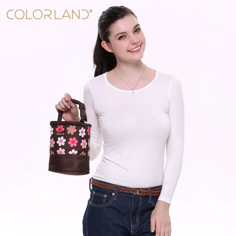 Новый Мумия Сумки из натуральной кожи для мам и малышей с Термосумки грудного