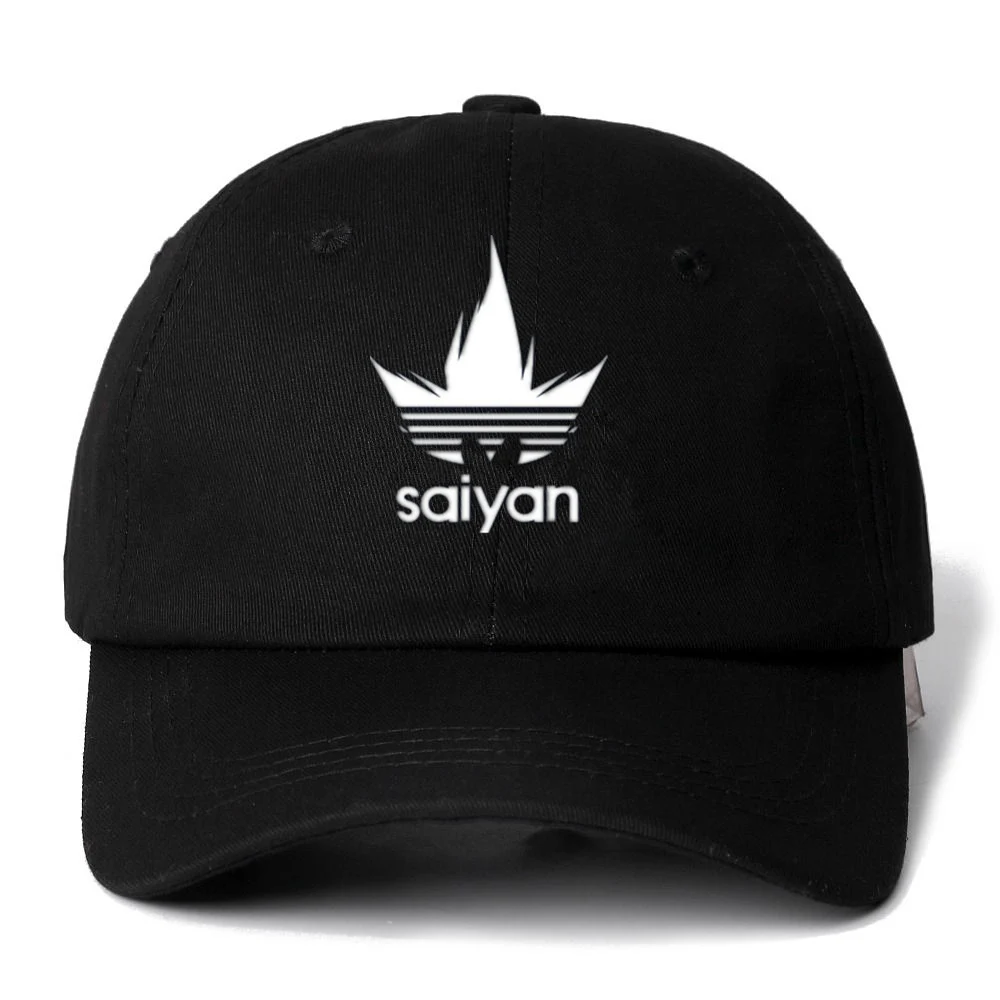 Новая бейсболка Z Saiyan Dad, Высококачественная бейсболка с вышивкой, черные шляпы для мужчин и женщин, Garros - Цвет: Черный