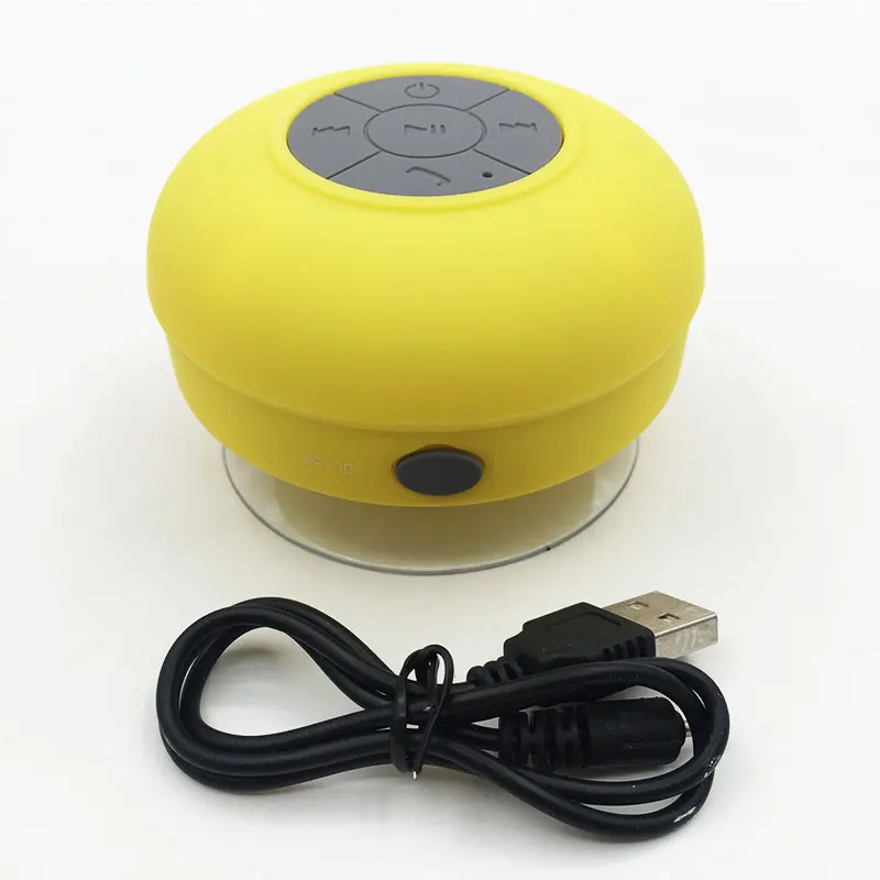 Handfree Bluetooth динамик водонепроницаемый Душ динамик s беспроводной музыкальный Громкий динамик для телефона MP3 Автомобильный Динамик Bluetooth приемник - Цвет: Yellow