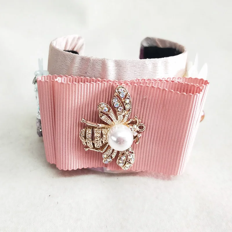 New Fashion Open bee Bracelet Bangles for Women Boho Big Leaf Cuff Wedding Halloween Gift | Украшения и аксессуары