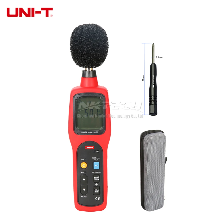 UNI T UT352 цифровой измеритель уровня звука промышленный домашний ЖК тестер шума