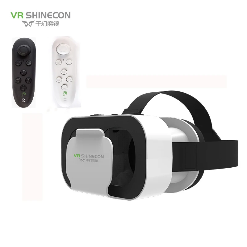 VR SHINECON BOX 5 Mini VR очки 3D очки Очки виртуальной реальности VR гарнитура для Google cardboard Smartp