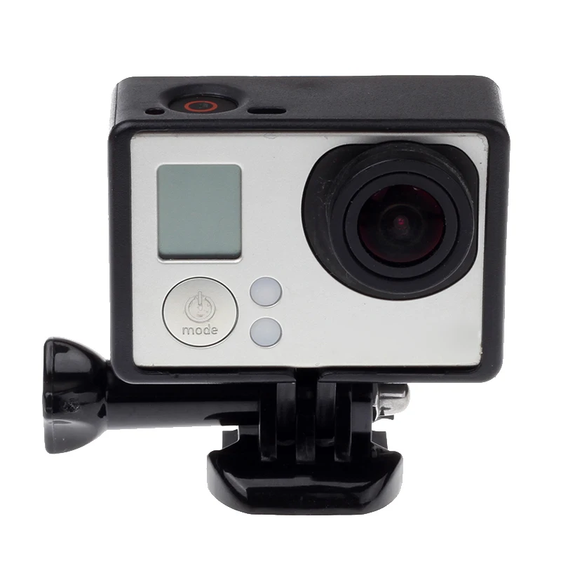 Стандартная защитная рамка Ruigpro для Gopro Hero 4 3+ черный чехол для камеры защитное крепление для Go Pro 3+ 4 аксессуары для камеры