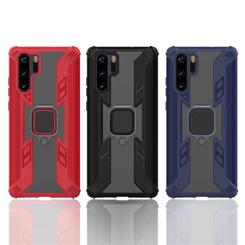 Для Huawei Y9 Y7 Y6 P Smart 2019 V20 Enjoy 9 Plus Honor 10i 20 Predator Heavy Military Anti-Drop Ring Stand PC TPU чехол |