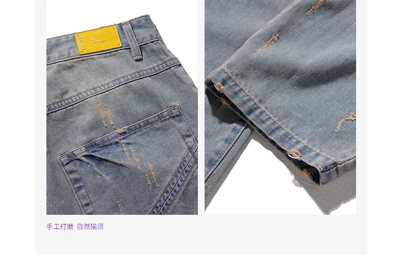 SODAWATER Girl Vintage Jeans Women Hip Hop Ripped Jeans For Women New Harajuku Straight Loose Blue Denim Pants Women 93343W