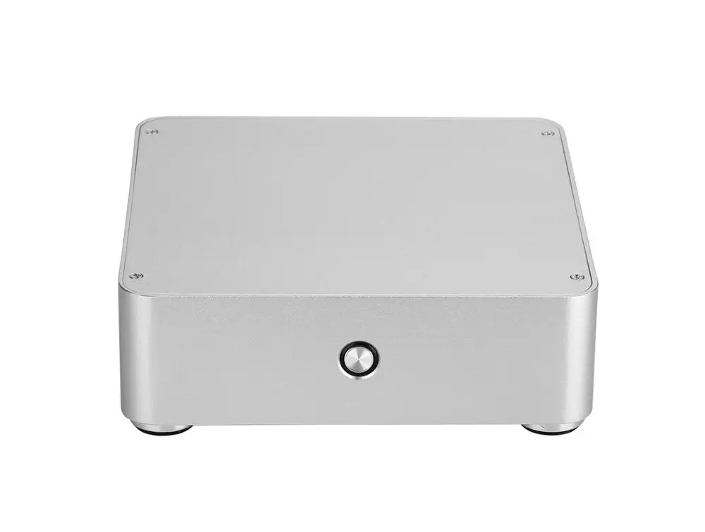 H60 mini ITX алюминиевый корпус HTPC 3 5 &quotHDD с поддержкой мини чехол питанием для Wi Fi COM PCI