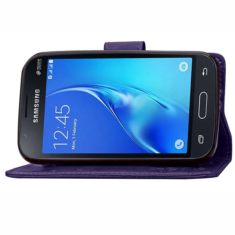 Флип-чехол для Samsung Galaxy J1 J 1 mini 105 J1mini J105 SM-J105 J105H/DS SM-J105H/DS J105F/DS SM-J105F/DS кожаный чехол