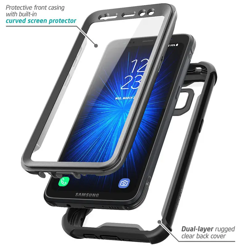 Чехол для Samsung Galaxy S8Active i-Blason Ares прочный прозрачный чехол-бампер с полным корпусом