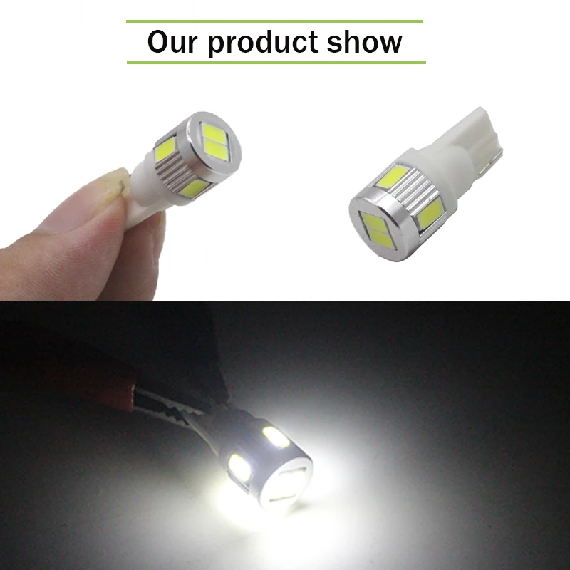 Buildreamen2 8 x автомобильный 5630 SMD светодиодный комплект белая карта купол