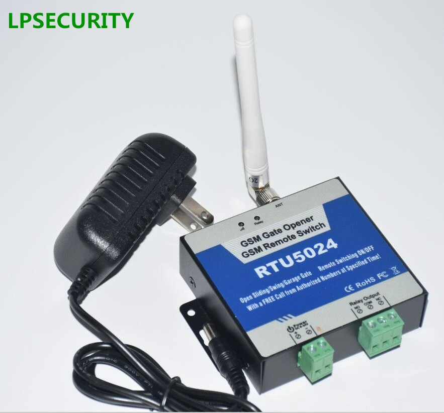 Пульт дистанционного управления для ворот гаража LPSECURITY GSM контроллер