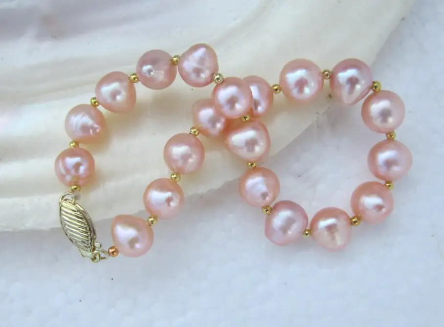 Только AAA благородный натуральный Австралийское Южно морское розовое Жемчужное