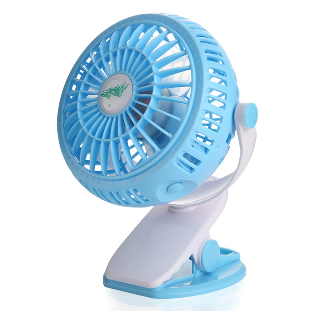 360 Degree Stepless USB Rechargeable Battery Mini Fan Adjustable Portable Oscillating Clip On Desk Baby Stroller #904 New | Компьютеры и