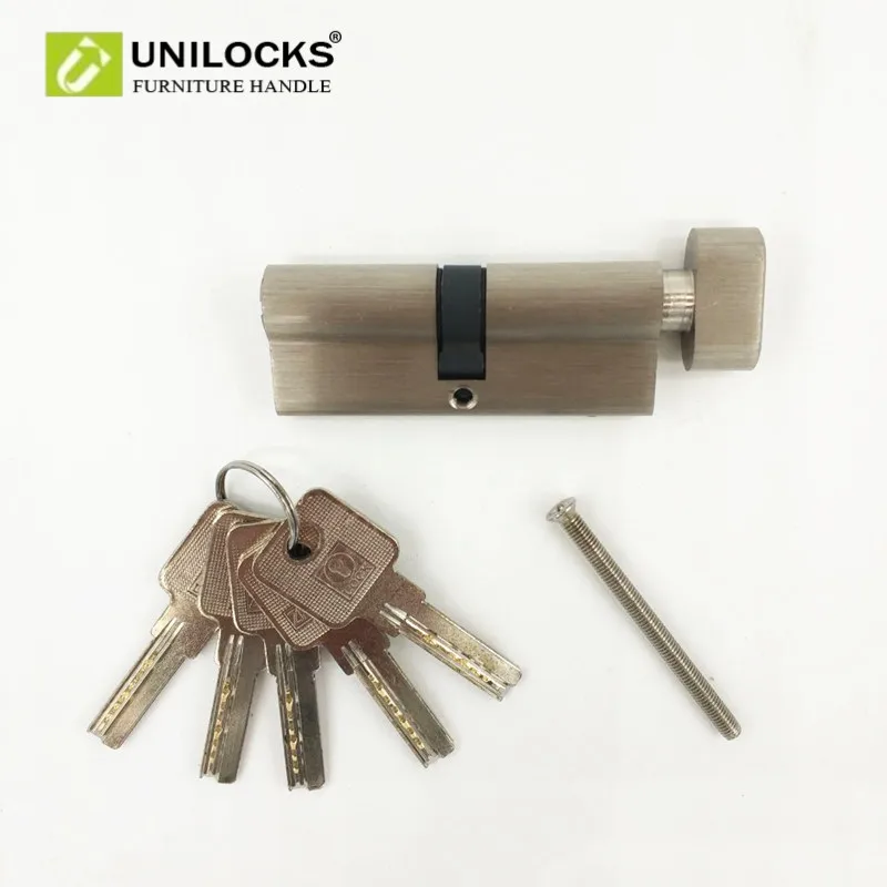 Дверные замки unillocks с медным сердечником запорные цилиндры безопасности (80 мм = 40 +
