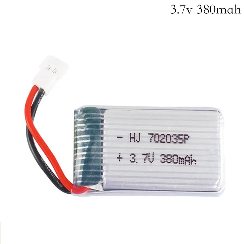 

Upgraded Accessory Set For Mould King 33041 33041A 5 X 3.7V 380mAh 25C Battery / X6 Charger RC Drone Spare Parts Accessories